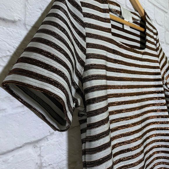 Vintage Vue Point by Jordan Blouse Sparkles L - Picture 3 of 5